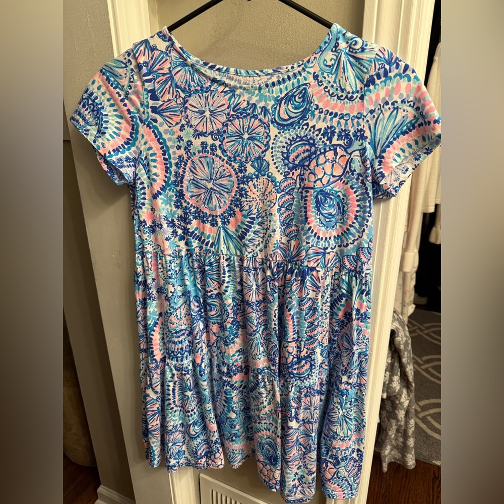 Girls Lilly Pulitzer Short Sleeve Dress